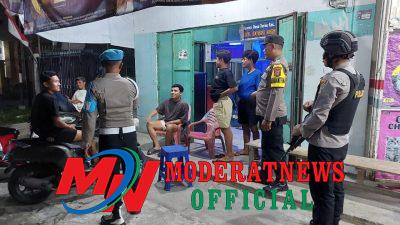 Giat Blue Light, Polsek Torue Sambangi Warga Sekitar