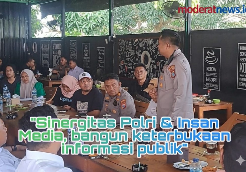 Kapolres Parimo Hendrawan Tegaskan, Media Mitra Strategis Polri