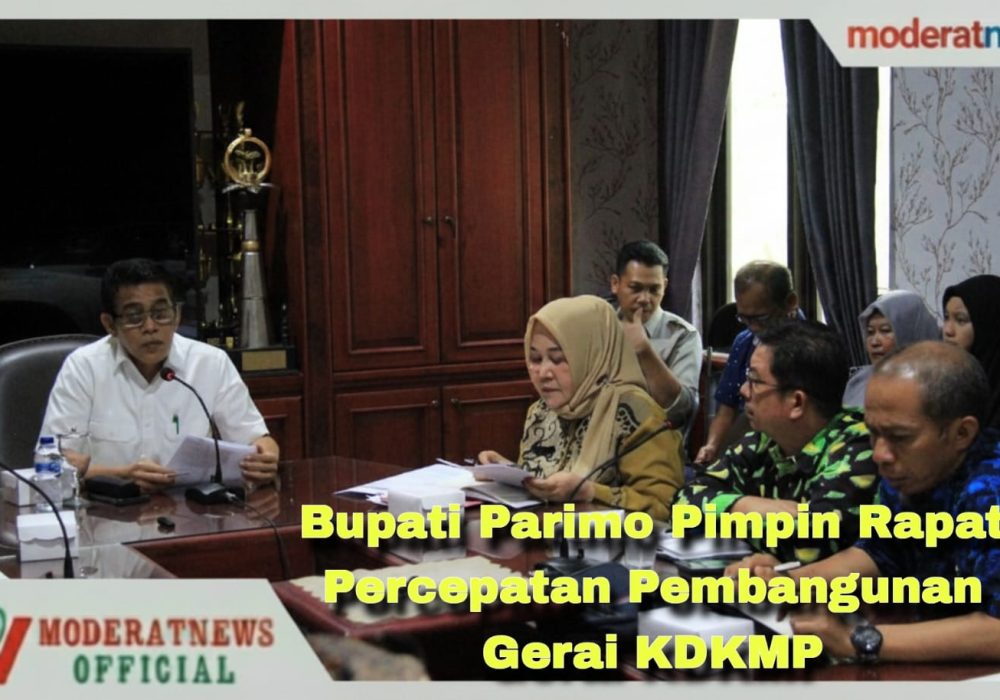 Pemkab Parimo Ngebut Bangun 170 Gerai KDKMP di Tahap Awal