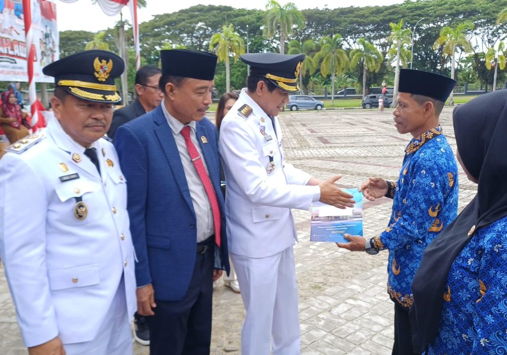 Erwin Burase Kukuhkan P3K Parimo, ASN Diminta Jadi Teladan