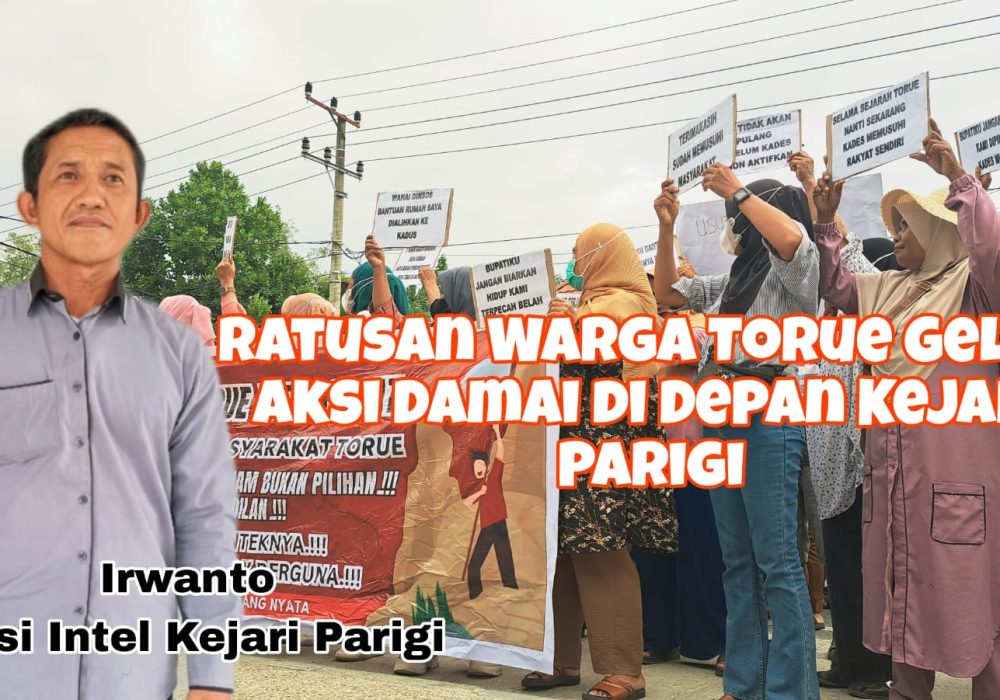 Warga Torue Menggugat: Desak Kades Dinonaktifkan, Seret Dugaan Dana Desa