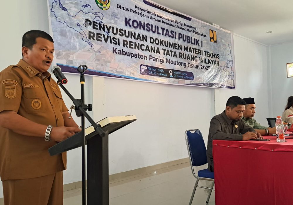 Revisi RTRW Jadi Prioritas, Pemkab Parimo Siapkan Arah Pembangunan Baru