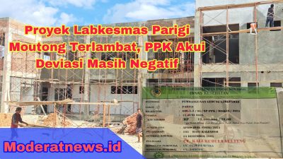 Progres Labkesmas Mandek, PPK Akui Deviasi  Minus 1,01 Persen