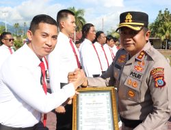 Kerja Nyata Personel Polres Parimo Berbuah Penghargaan