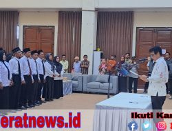 Bupati H. Erwin Burase Lantik 125 Kepala Sekolah dan Hapuskan Status PLT