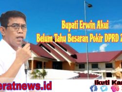 Tak Ikut Rapat, Bupati Erwin Belum Kantongi Data Pokir DPRD