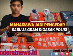 Mahasiswa Terlibat Jaringan Sabu di Tinombo, Polisi Sita 38 Gram