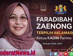 Aklamasi Mukab V, Faradibah Zaenong Nahkoda Kadin Parimo