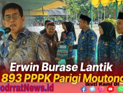 Bupati Erwin Burase Lantik 893 PPPK Paruh Waktu  Parigi Moutong
