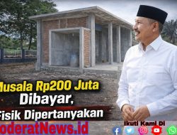 Inspektorat Bela Musala Rp200 Juta, Publik Menunggu Bukti BPK