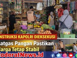 Satgas Pangan Polri Cek Harga Jelang Ramadhan, Stok di Parimo