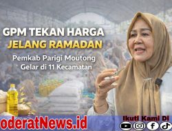 Jelang Ramadan, Pemkab Parigi Moutong Gelar GPM di 11 Titik