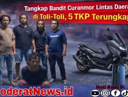 Residivis Curanmor Ditangkap di Toli-Toli, 5 TKP Terungkap