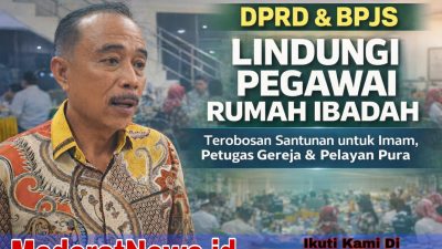 DPRD Parimo Inisiasi Santunan BPJS untuk Pegawai Rumah Ibadah