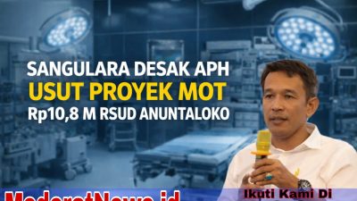 Sangulara Desak APH Usut Proyek MOT RSUD Anuntaloko Parigi