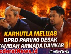 Irfain, DPRD Parimo Soroti Lambannya Penanganan Karhutla