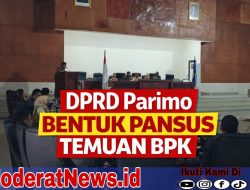 DPRD Parimo Bentuk Pansus Bahas Temuan BPK Belanja Daerah 2025