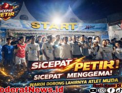Wardi Dorong Pembinaan Atlet Muda Lewat Lari Tradisional “Sicepat Petir”