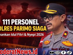 Personel Polres Parimo Disiagakan Amankan Idul Fitri dan Nyepi