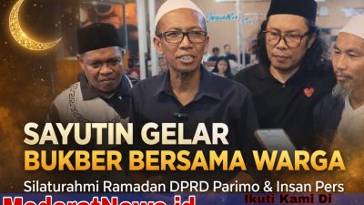 Wakil Ketua DPRD Parimo Sayutin Budianto Gelar Bukber Bersama Warga dan Insan Pers