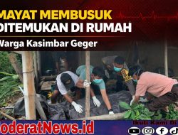 Mayat Membusuk Dalam Rumah, Warga Kasimbar dibuat Geger