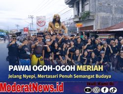 Jelang Nyepi, Tradisi Pawai Ogoh-Ogoh Mertasari Disambut Antusias
