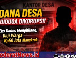 Skandal Dana Desa, Eks Kades di Kecamatan Tomini Menghilang