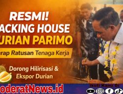 Resmi Beroperasi, Packing House Durian Parimo Serap Tenaga Kerja