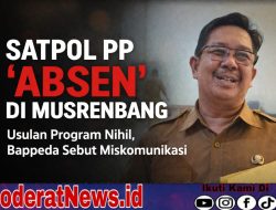 Satpol PP “Absen” Usulan di Musrenbang Parimo Ada Miskomunikasi