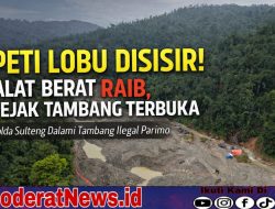 Polisi Sisir PETI Lobu, Alat Berat Raib, Jejak Tambang Ilegal Tersisa