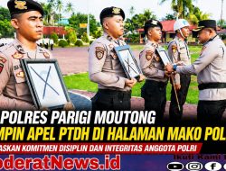 Tiga Personel Polres Parimo di PTDH, Kapolres Tegaskan Disiplin Tanpa Toleransi