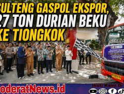 27 Ton Durian Beku Sulteng Resmi Diekspor ke Tiongkok