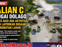 Galian C Sungai Dolago Disorot, Kades Akui Aktivitas Ada, Izin Belum Dilihat