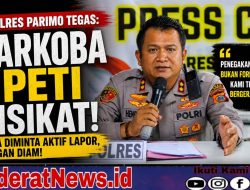 Kapolres Parimo Tegas, Narkoba dan PETI Disikat, Desa Jangan Diam