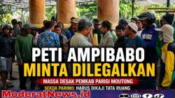 Aksi Pro Tambang Geruduk Kantor Bupati Parimo, Massa Tuntut Legalisasi PETI