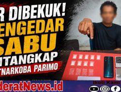 Pengedar Sabu di Tanampedagi Parimo Dibekuk Polisi, Sabu 2,83 Gram Disita