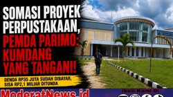 Sengketa Proyek Perpustakaan Parimo Memanas, Pemkab Serahkan Ke Kumdang