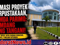 Sengketa Proyek Perpustakaan Parimo Memanas, Pemkab Serahkan Ke Kumdang