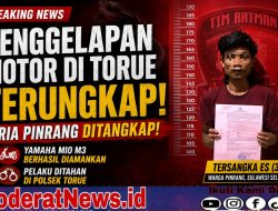 Penggelapan Motor di Torue Terungkap, Pria Asal Pinrang Ditangkap