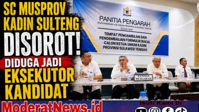 Ketua SC Musprov KADIN Sulteng Disorot, Diduga Jadi Eksekutor Kandidat