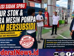 Antisipasi Mafia BBM, Polisi Cek Takaran Pompa di SPBU Parigi