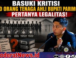 Pengangkatan 10 TA Bupati Parimo Tuai Kritik, Basuki Pertanyakan Urgensi