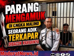 Brutal, Adik Dibacok Kakak Kandung Hingga Kritis di Parimo