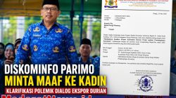 Diskominfo Parimo Sampaikan Permohonan Maaf ke Kadin, Klarifikasi Polemik Rilis Dialog Durian