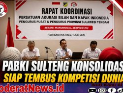 Rakor, PABKI Sulteng Siap Mendunia, Perkuat Organisasi dan Prestasi Internasional