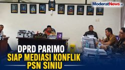 Polemik PSN Siniu, Komisi III DPRD Parimo Siap Fasilitasi Dialog Aliansi dan PT ATHI