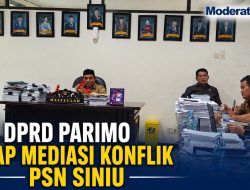 Polemik PSN Siniu, Komisi III DPRD Parimo Siap Fasilitasi Dialog Aliansi dan PT ATHI