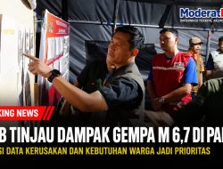 BNPB Tinjau Dampak Gempa M 6,7 di Parimo, Fokus Validasi Data Kerusakan dan Pemenuhan Kebutuhan Dasar