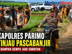 Kapolres Parimo dan Forkopimda Tinjau Lokasi Bencana, Infrastruktur Rusak Jadi Sorotan