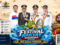 Meriah dan Gratis, Festival Rakyat Nusantara 2026 di Sulteng Siap Dongkrak UMKM dan Ekonomi Warga